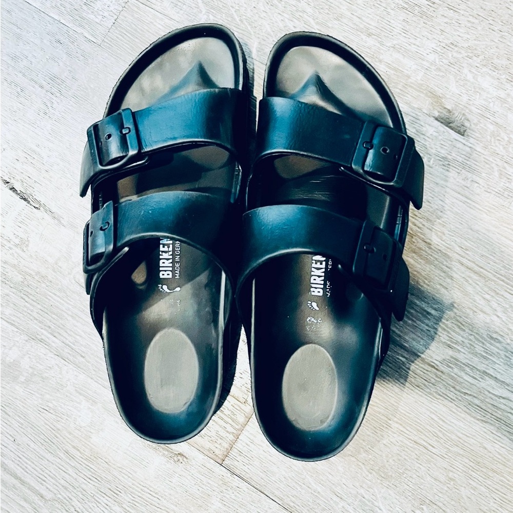 Women’s EVA Birkenstocks (Black) US Size 8